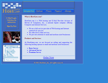 Tablet Screenshot of hostgate.com